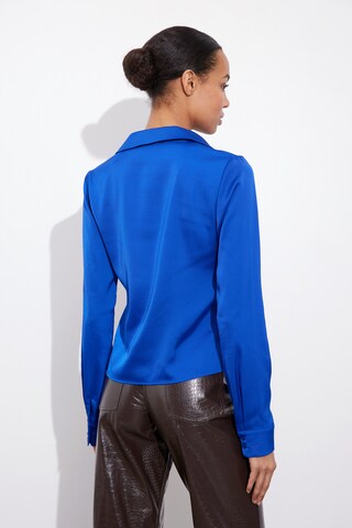 Envii Bluse 'Copper' in Blau