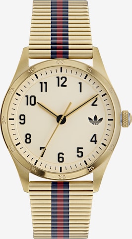 ADIDAS ORIGINALS Analoog horloge 'Code Four' in Goud: voorkant