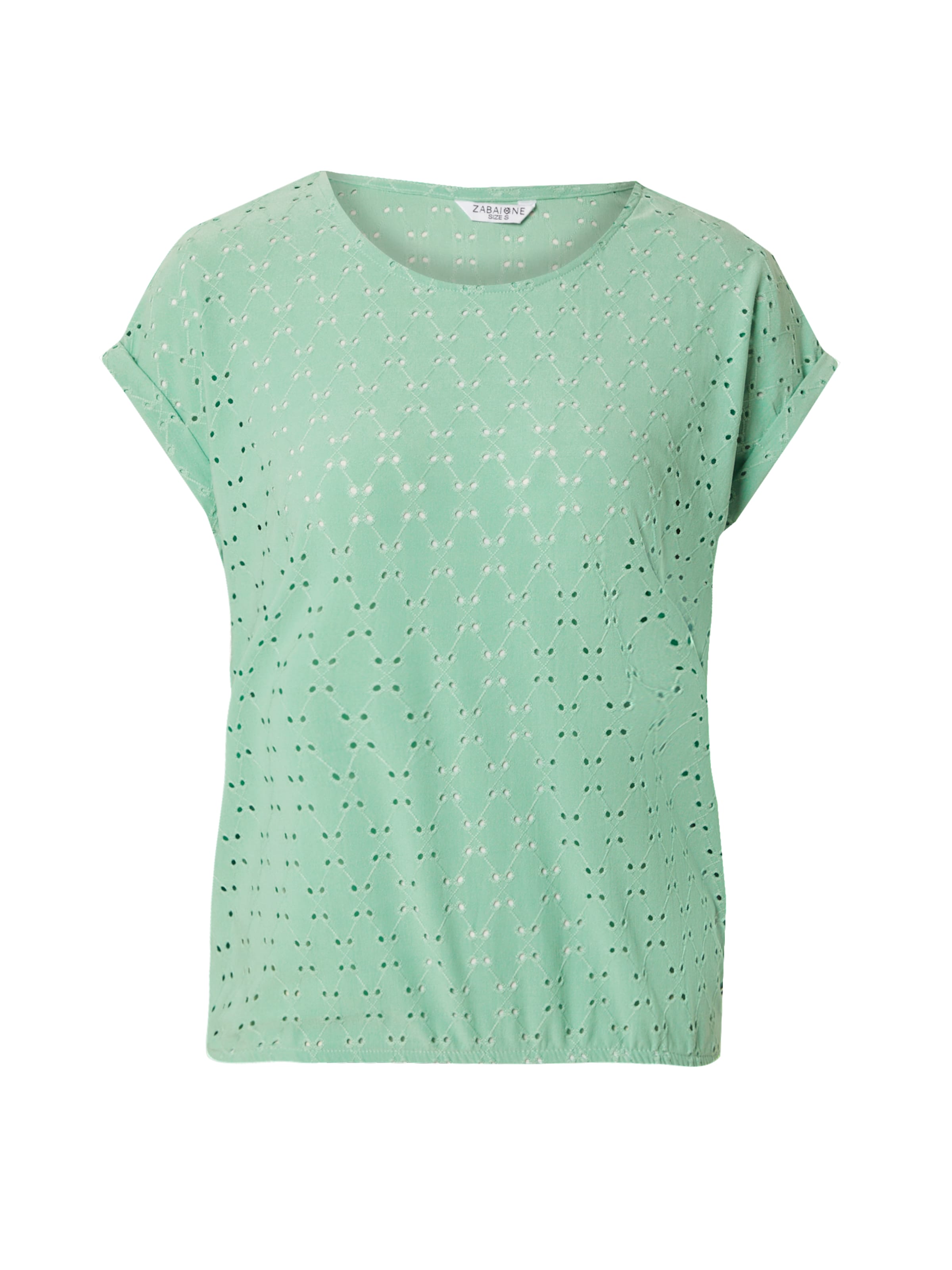 ZABAIONE Shirt 'Ru44th' in Green: front