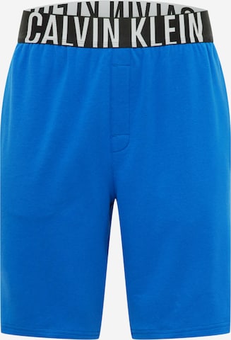 Pantalon de pyjama 'Intense Power' Calvin Klein Underwear en bleu : devant