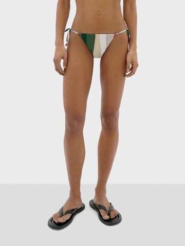Thinking MU Bikini Bottoms ' PALERMO ' in Green: front