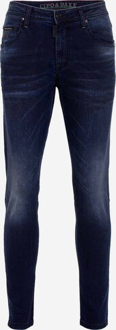 CIPO & BAXX Slimfit Jeans 'All-Star' in Blauw: voorkant
