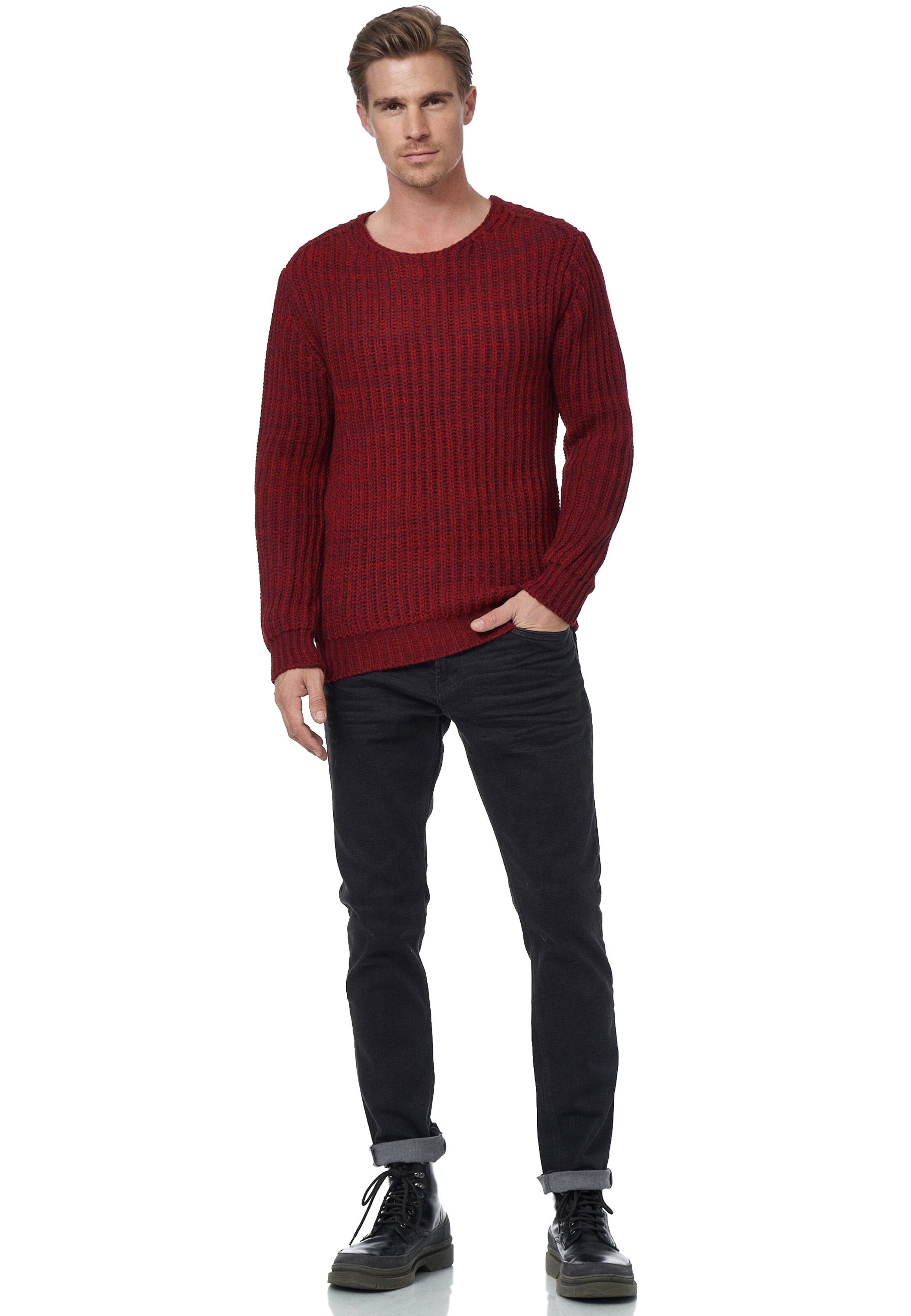 Rusty Neal Pullover in Rot