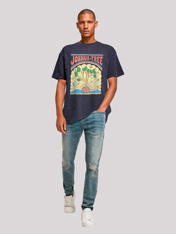 F4NT4STIC Shirt 'US National Parks Joshua Tree' in Blauw