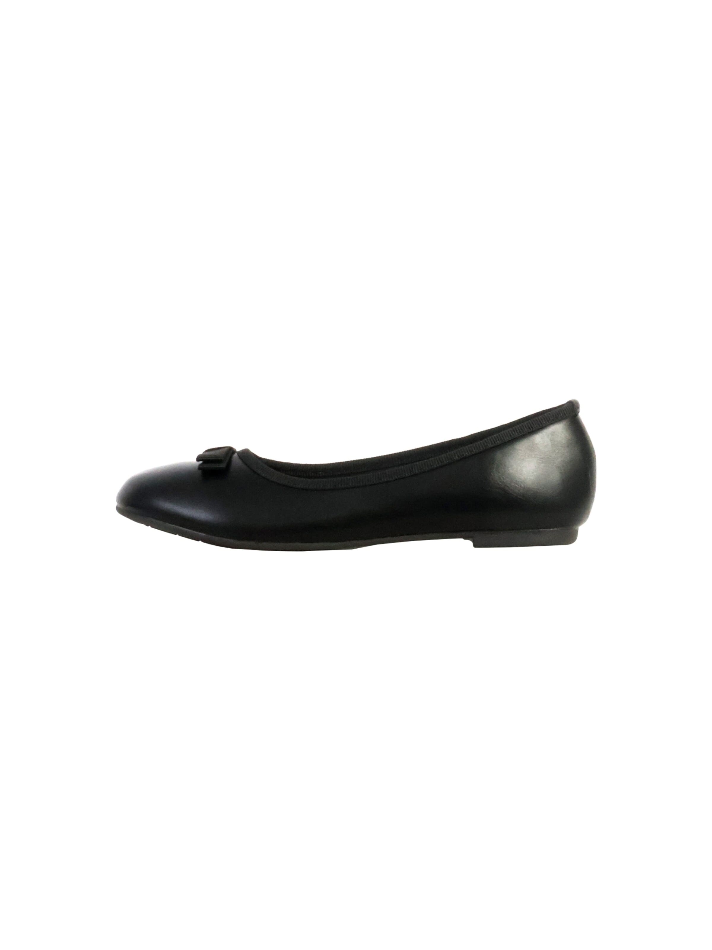 Ballerines POTI PATI en noir : devant