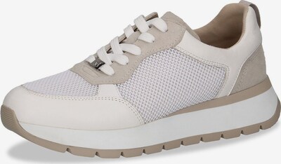 CAPRICE Sneakers in Beige / White, Item view