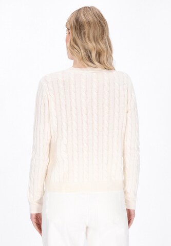 Pull-over DreiMaster Maritim en blanc