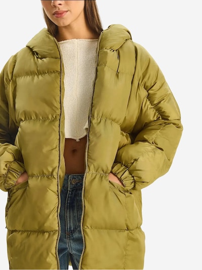 Bianco Lucci Winter Coat in Kiwi, Item view