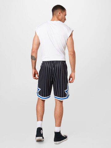 Loosefit Pantalon Mitchell & Ness en noir