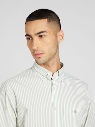 GANT Regular fit Business Shirt in Green