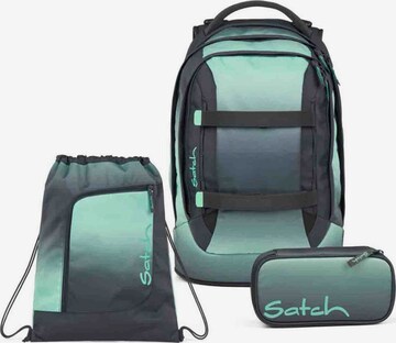 Satch Rucksack in Grün: Vorderseite
