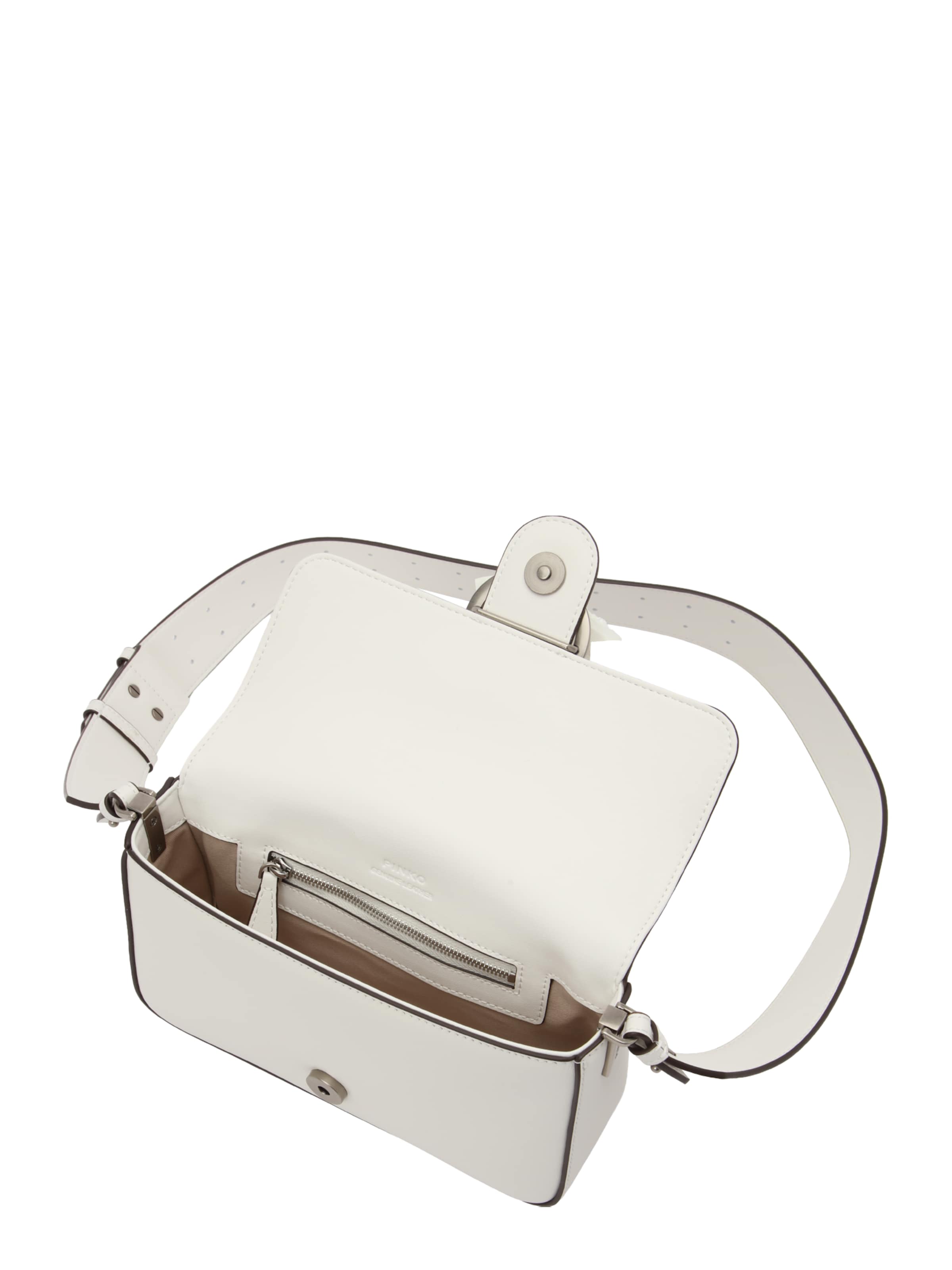 PINKO Crossbody bag 'LOVE ONE CLASSIC' in White