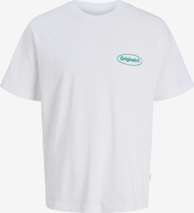 JACK & JONES Majica veličine XS u zelena / ljubičasto plava / narančasta / bijela, Pregled proizvoda