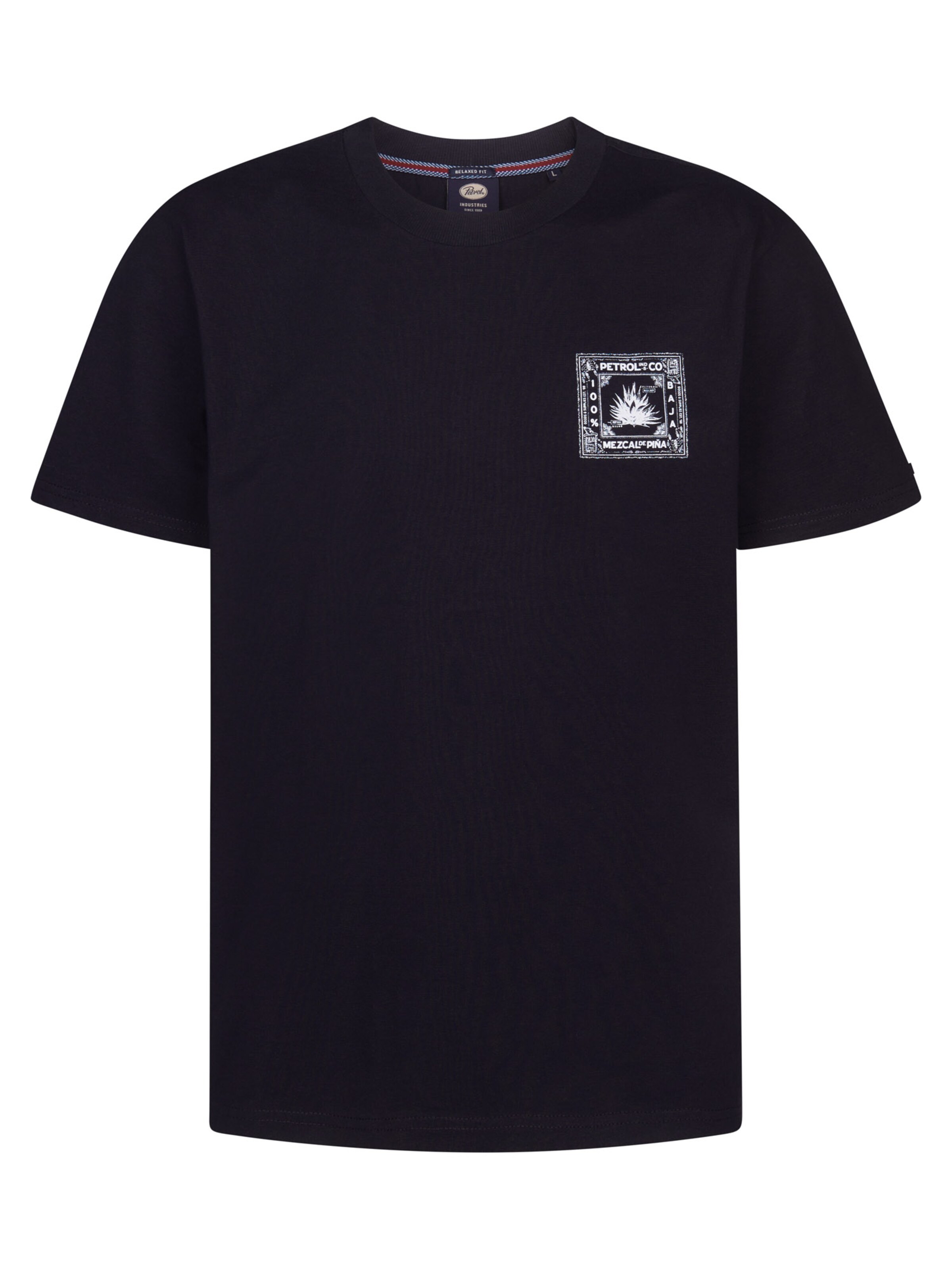 T-Shirt 'Calor' Petrol Industries en noir : devant