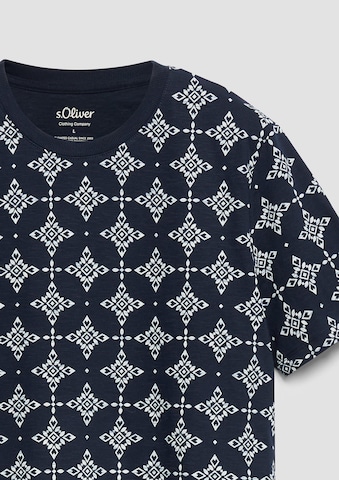 s.Oliver T-Shirt in Blau
