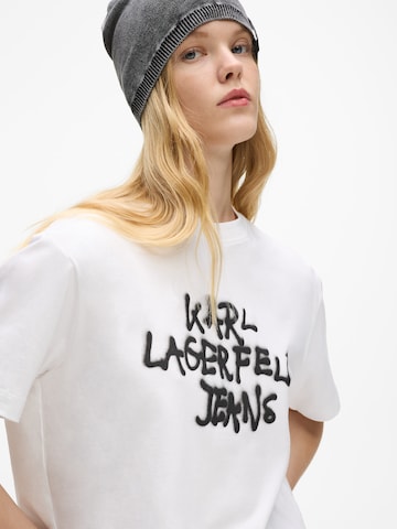 KARL LAGERFELD JEANS Särk, värv valge