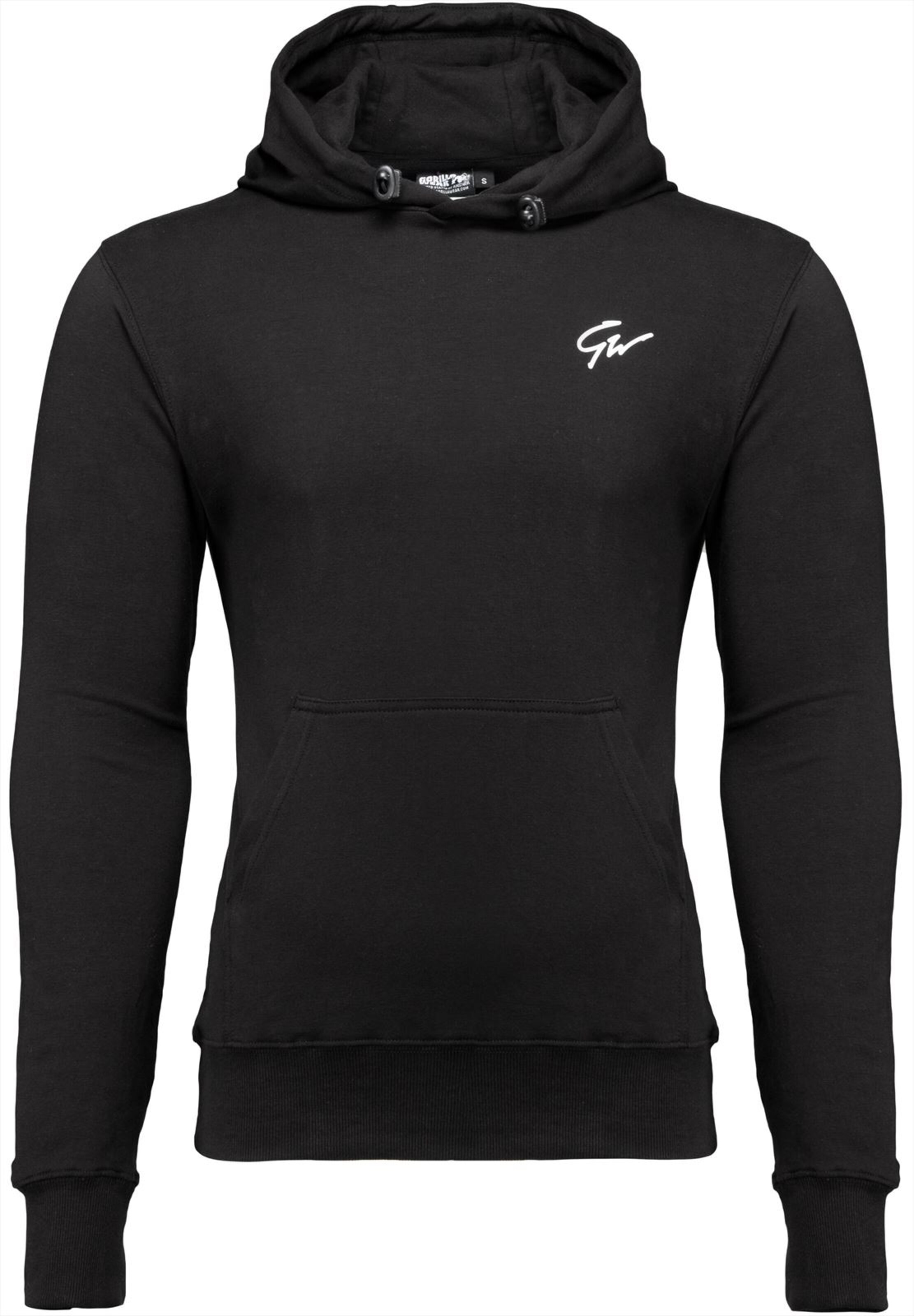 Gorilla Wear Sweatshirt 'Nelson' in Zwart: voorkant