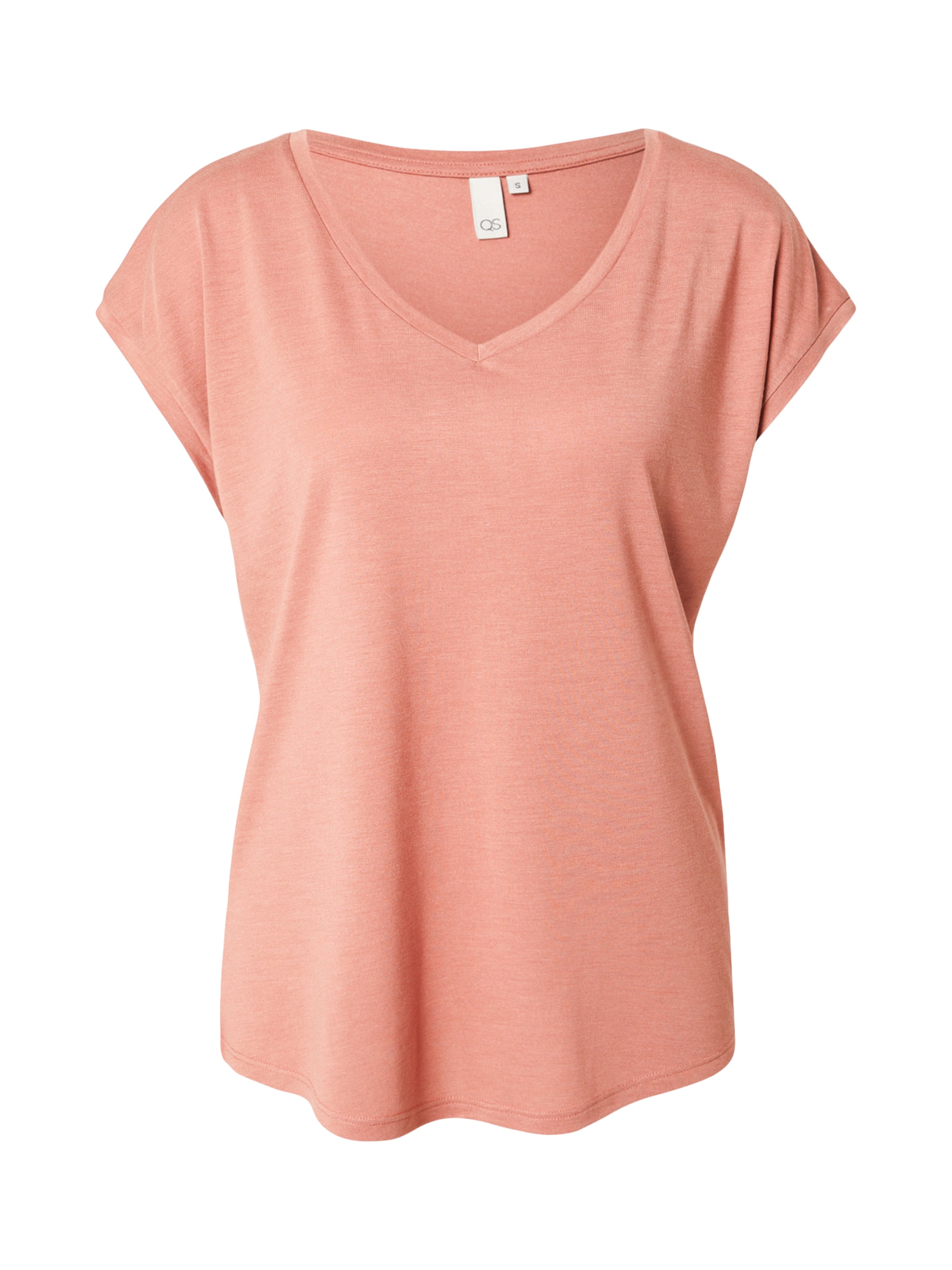 QS Μπλουζάκι σε πορτοκαλί: μπροστά