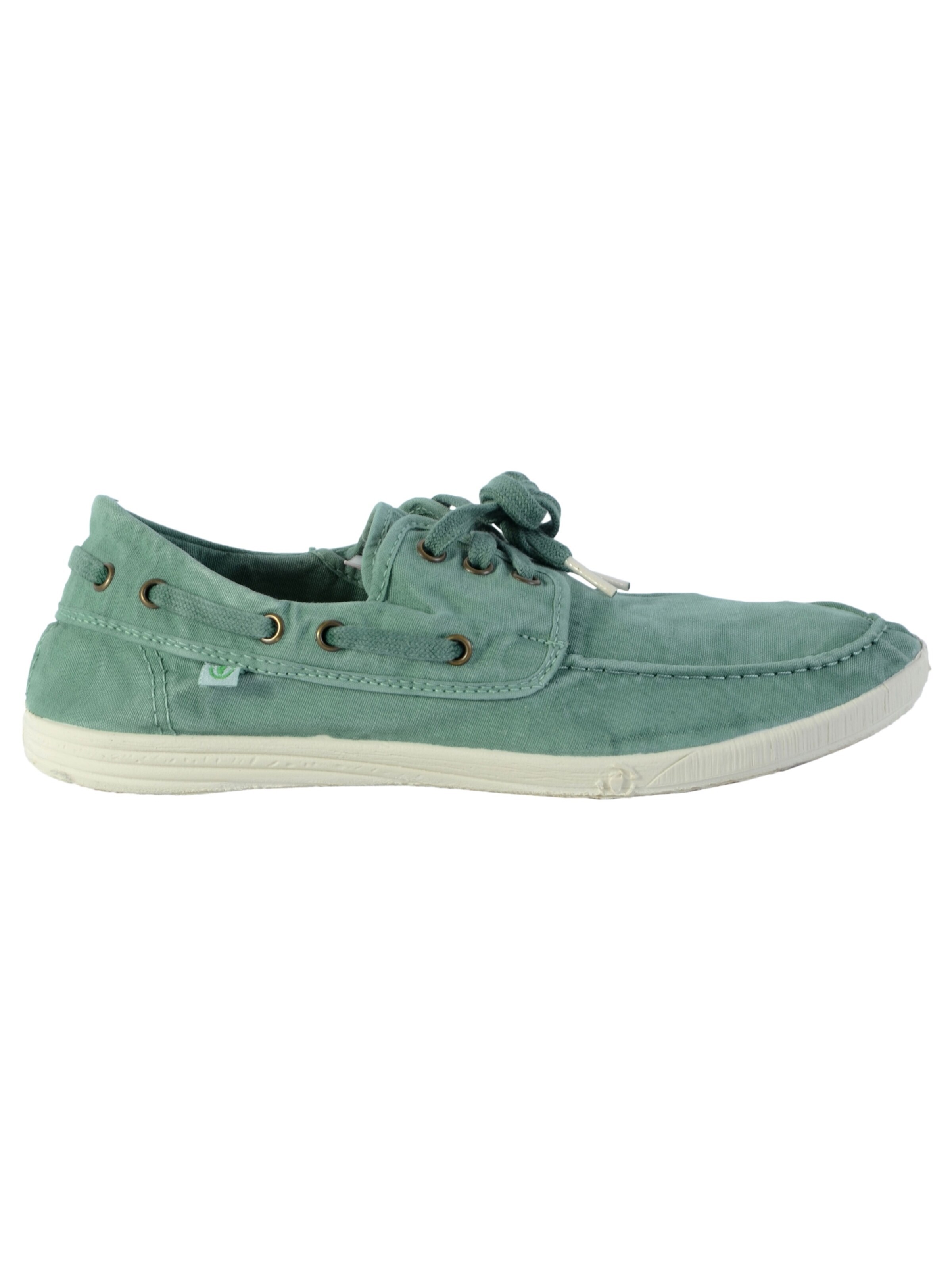 Scarpa stringata di Tamaris in verde
