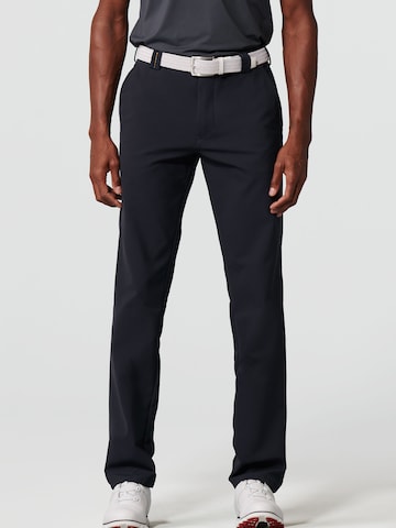 MEYER Slim fit Chino Pants 'Augusta' in Grey: front