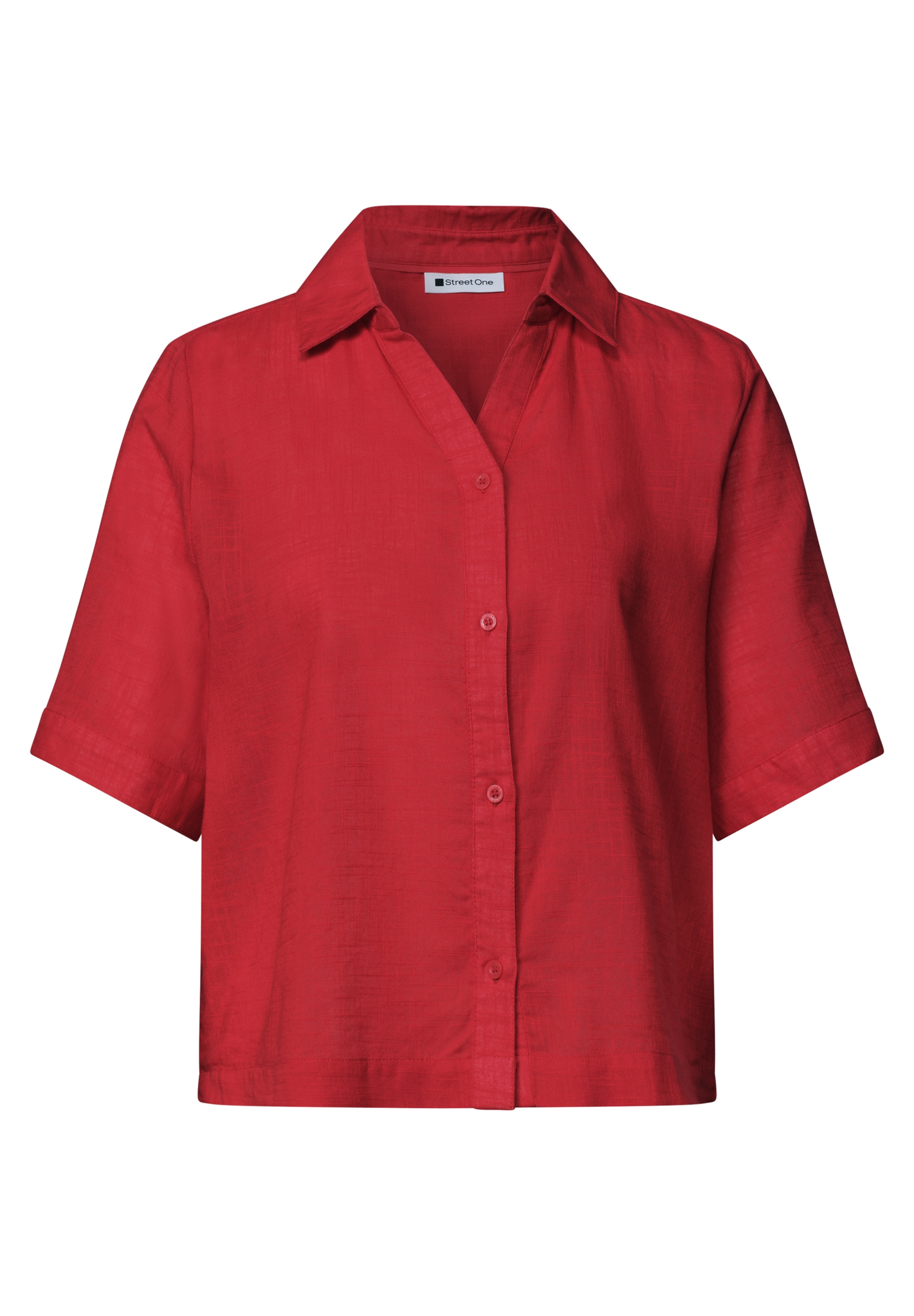 STREET ONE Bluse in Rot: Vorderseite
