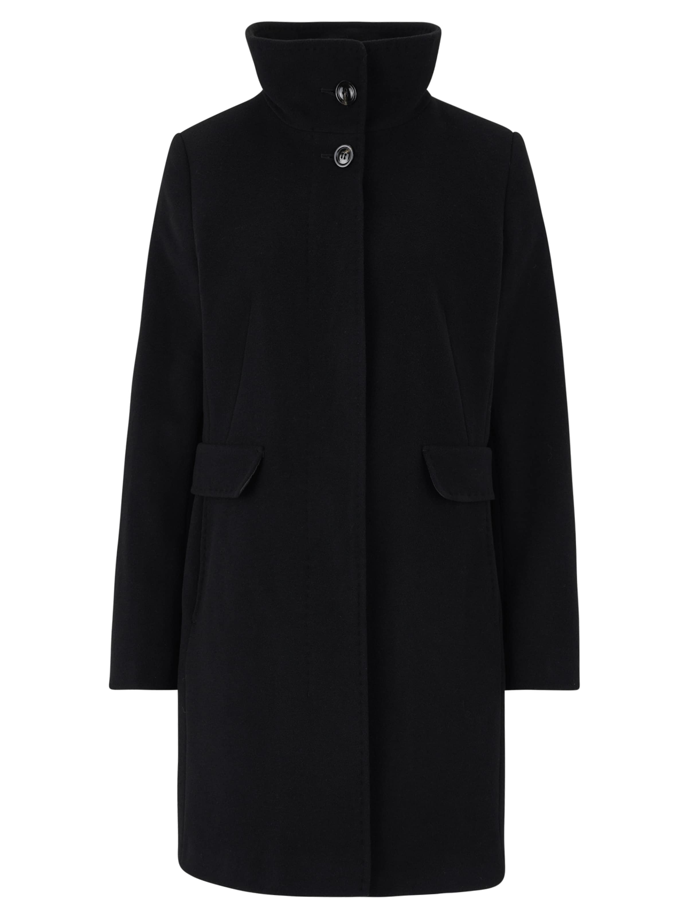 Cappotto di mezza stagione di GIL BRET in nero: frontale