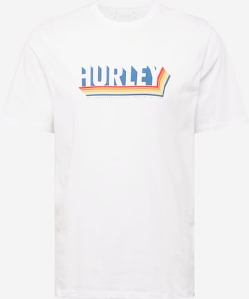 Hurley Функционална тениска 'TEES' в бяло: отпред