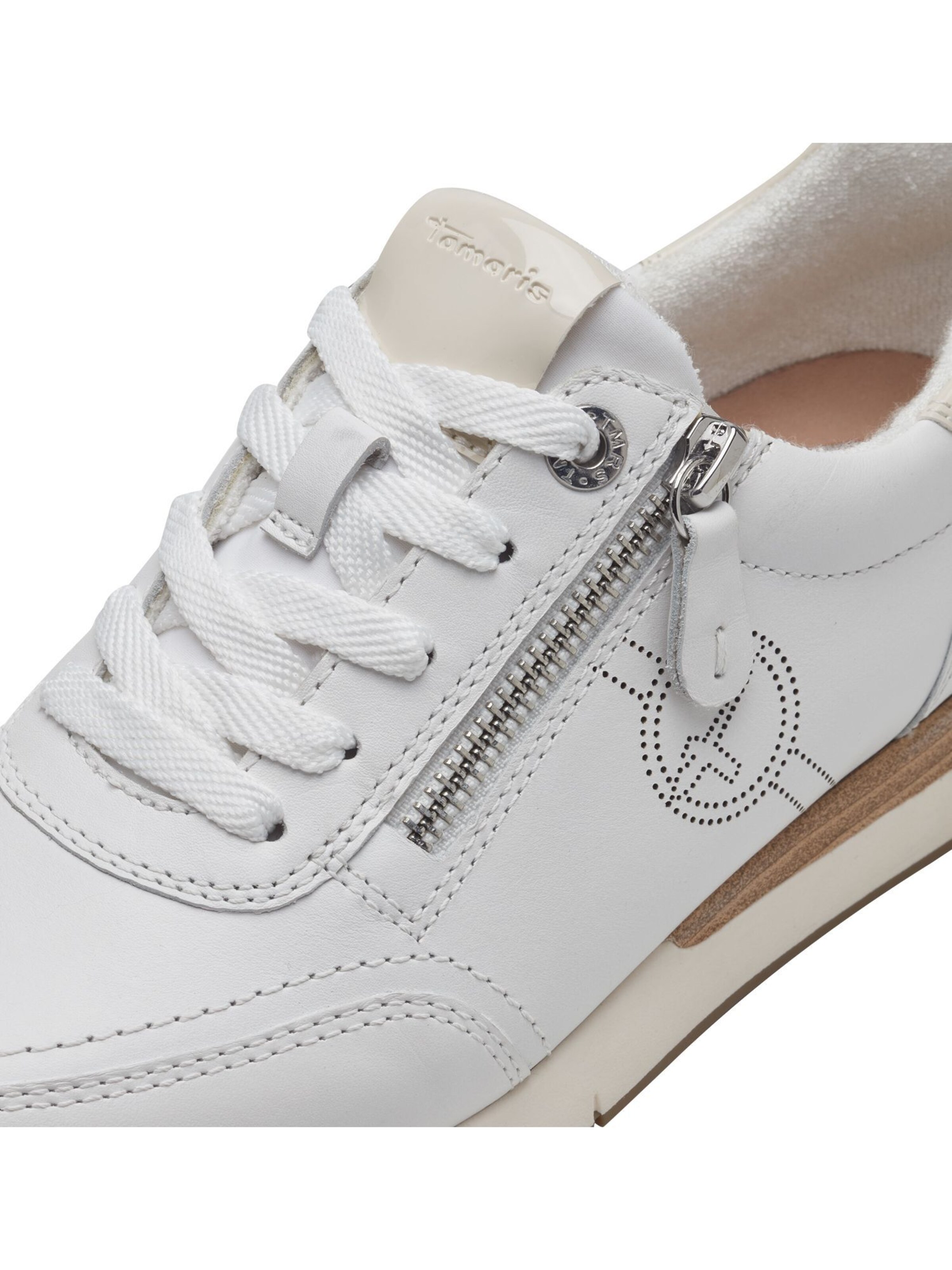 Baskets basses Tamaris en blanc