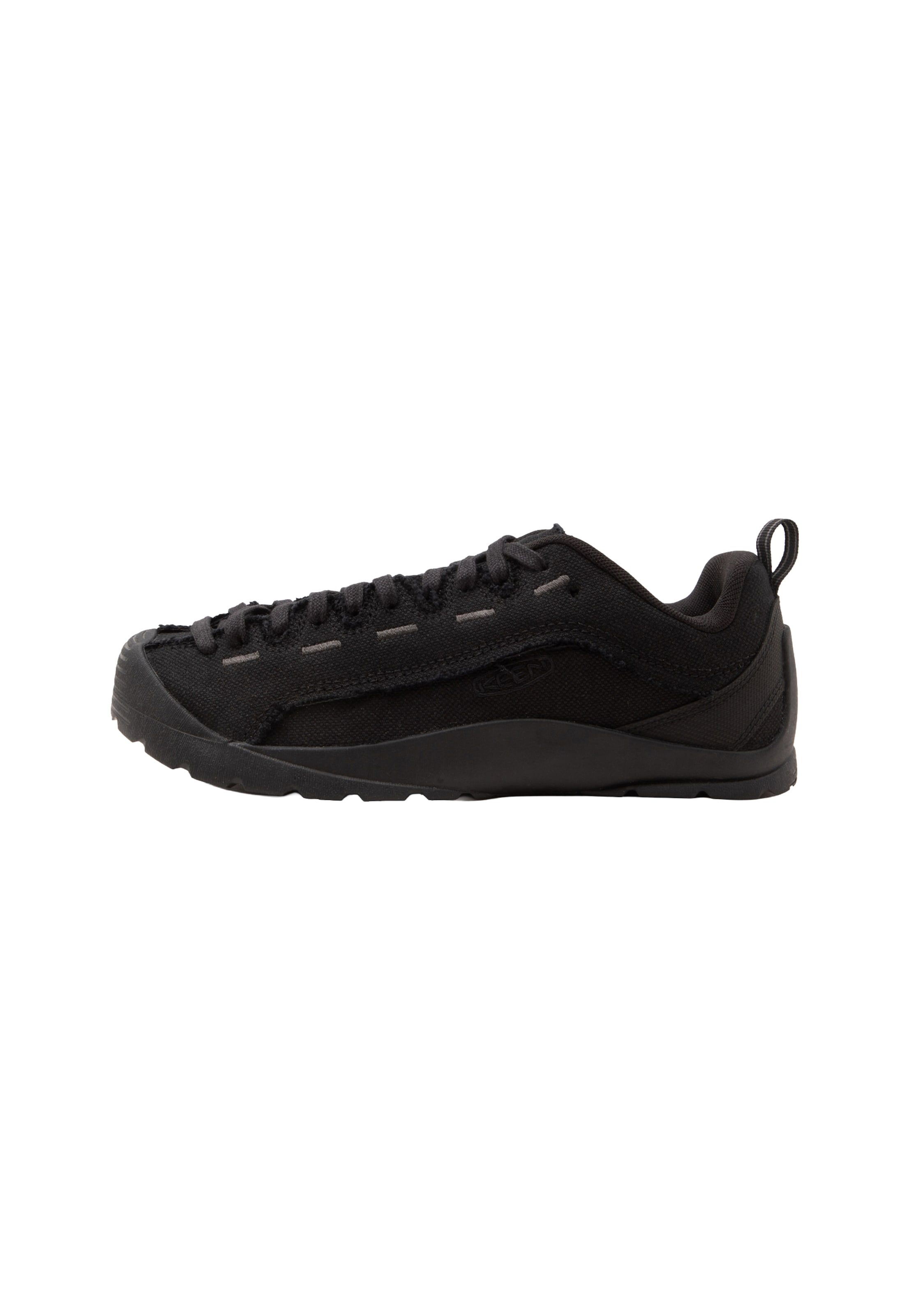 Scarpa bassa 'JASPER SPLIT' di KEEN in nero: frontale