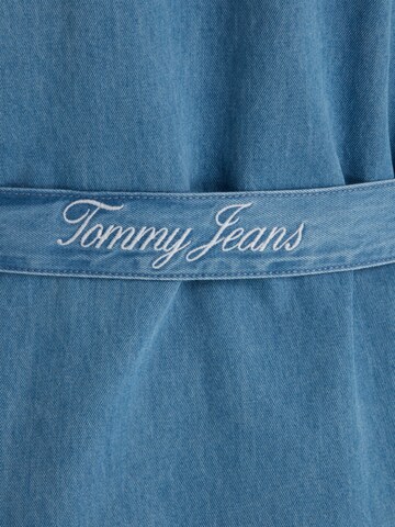 Tommy Jeans Curve Košeľové šaty - Modrá