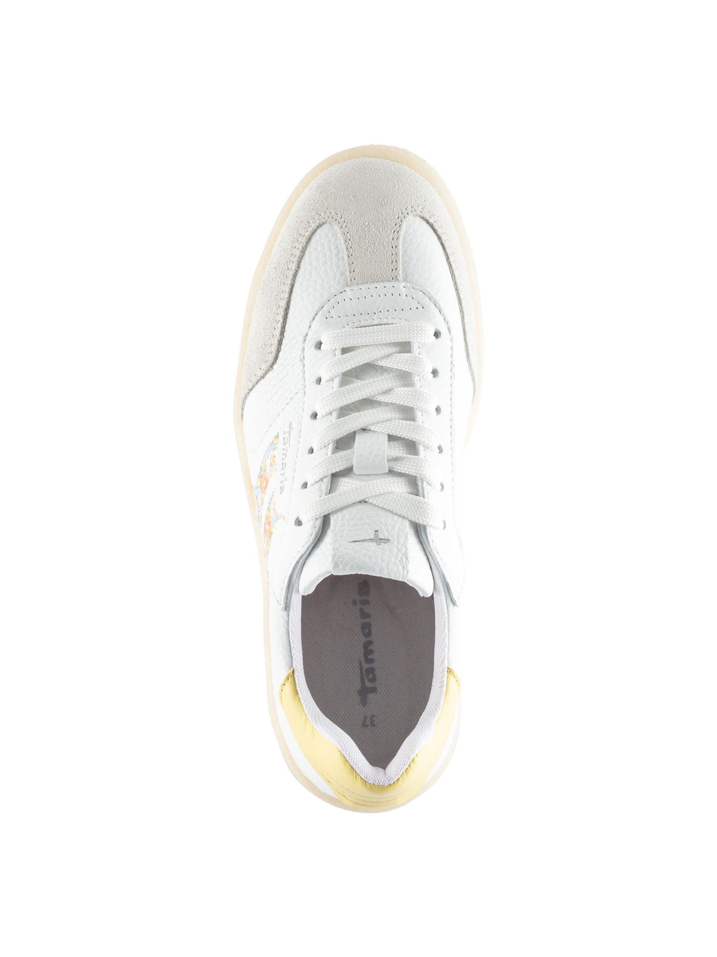 Tamaris Platform trainers in White