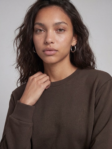 JJ Rebel Sweatshirt 'JREBWVERA' i brun: framsida