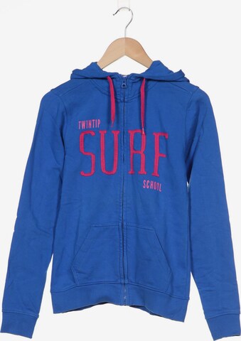 TWINTIP Sweatshirt & Zip-Up Hoodie in XS in Blue: front