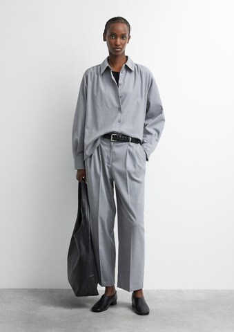 COMMA Bluse in Grau: Vorderseite