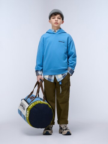 NAPAPIJRI - Sweatshirt em azul: frente