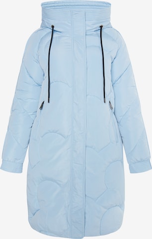 Usha Winter coat 'lurea' in Blue: front