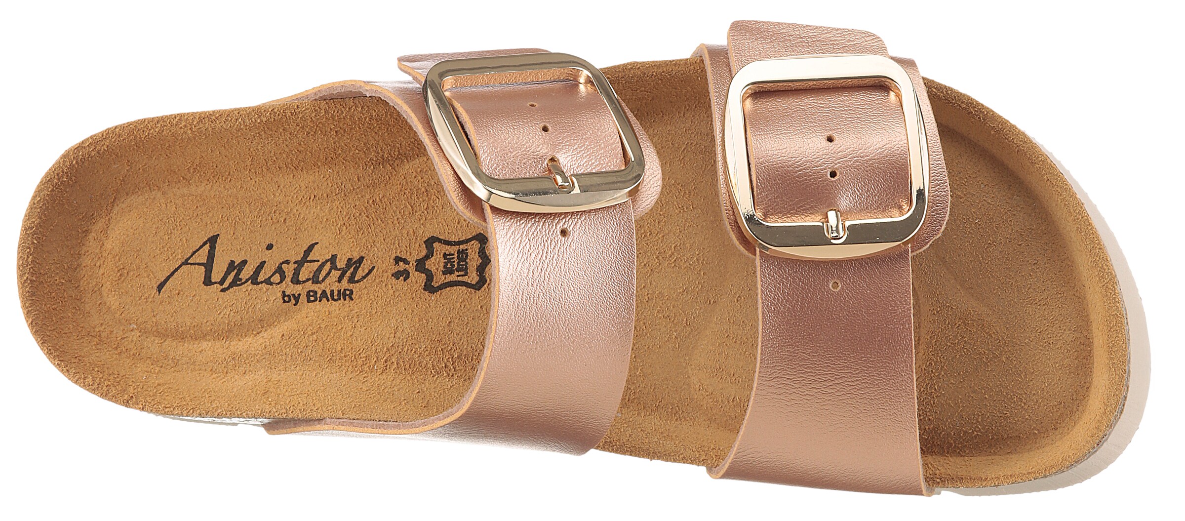 Aniston Mules in Bronze