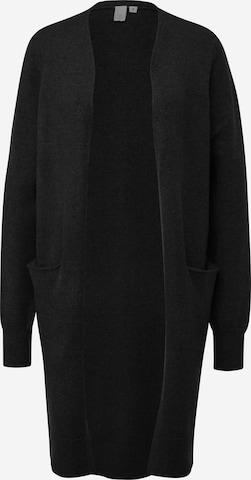 QS Strickjacke in Schwarz: Vorderseite