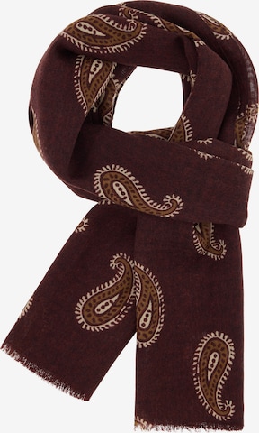 Boggi Milano Szalik w kolorze czerwony: przód