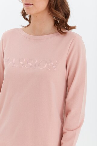 Fransa Sweatshirt in Pink