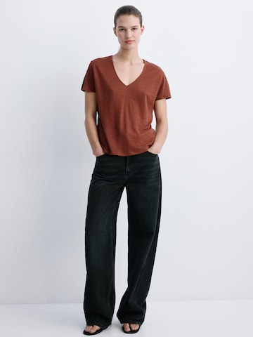 MANGO T-Shirt 'LINITO' in Rot