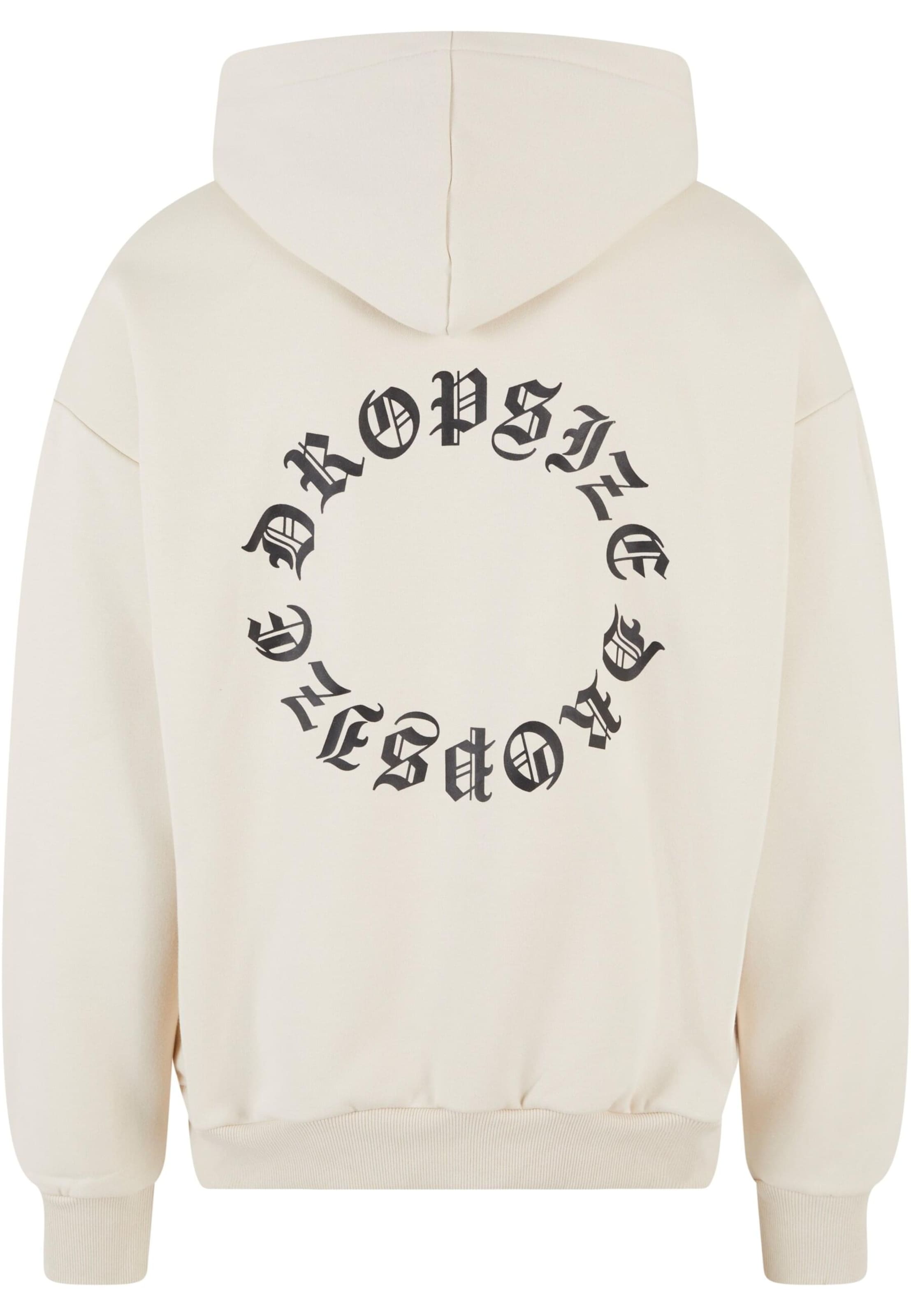 Dropsize Sweatshirt 'Circle' in Beige