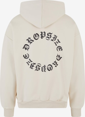 Dropsize - Sweatshirt 'Circle' em bege