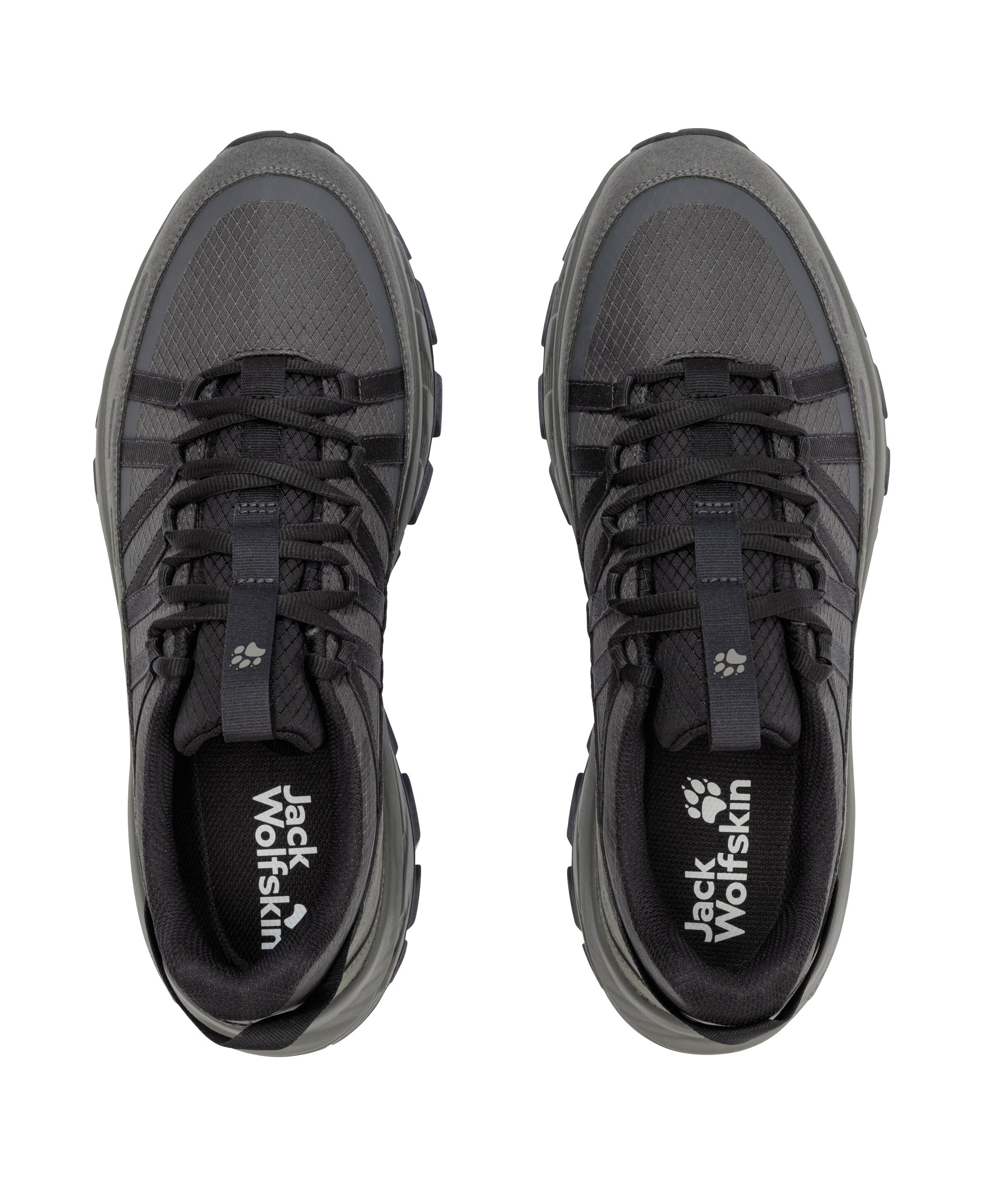 JACK WOLFSKIN Wanderschuh in Grau