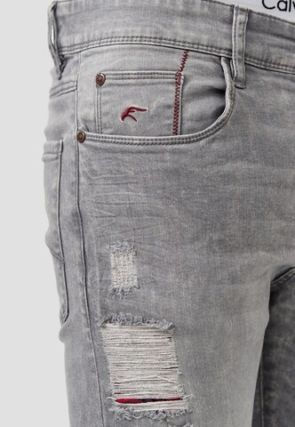 INDICODE JEANS Skinny Jeans 'Ralph' in Grey