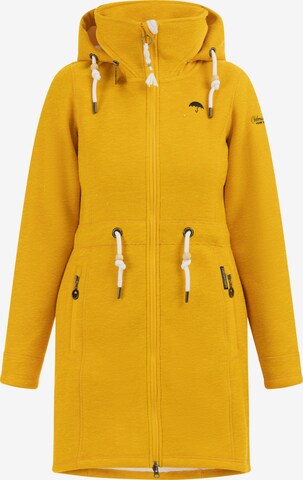 Schmuddelwedda Fleece jacket in Yellow: front