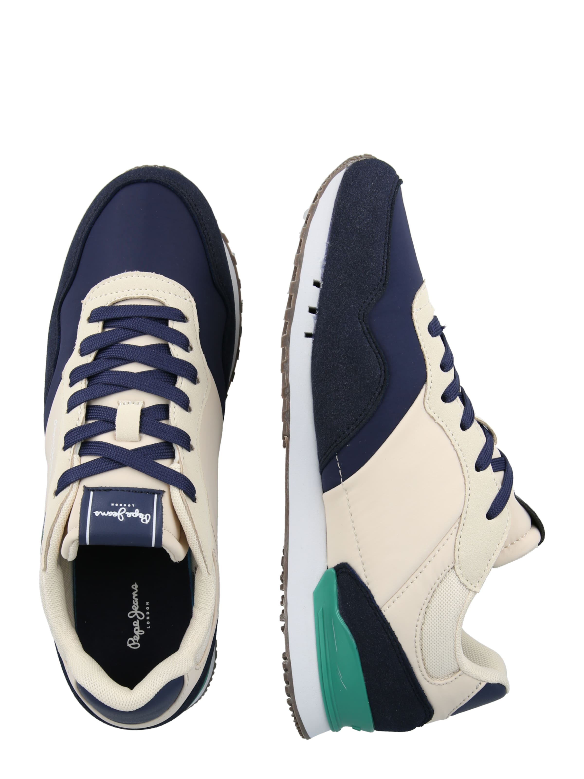 Pepe Jeans Sneakers laag in Geel: zijkant