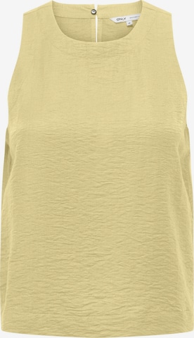 ONLY Top 'ONLLINO' in Gelb: Vorderseite
