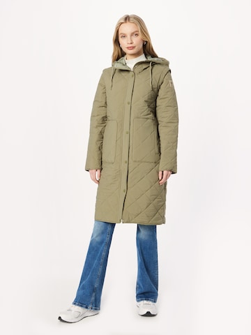 GARCIA Between-Seasons Coat in Green: front