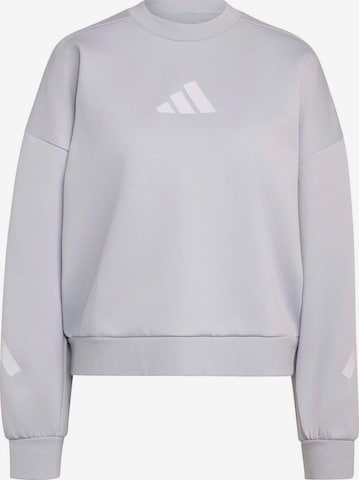 ADIDAS SPORTSWEAR Sportief sweatshirt 'Z.N.E.' in Grijs: voorkant